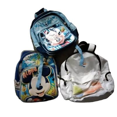 China Wholesale Mixed Second Hand Backpack Used Schoolbag Package Second Hand Clothes for sale