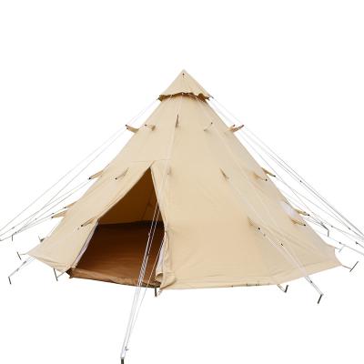 China Extended Type Ready To Ship In Stock Indian Tent Decoration Large Teepee Tent for sale