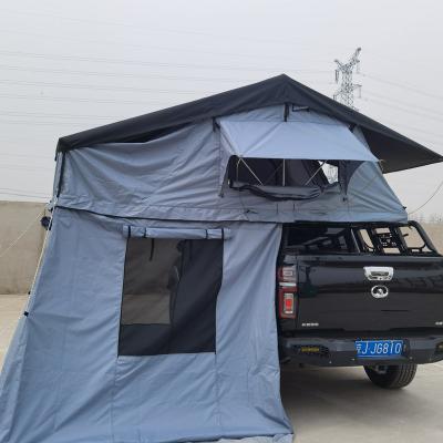 China 100% water proof for rv top tent customization 4x4 4wd car accessories auto roof top tent for sale SRT01E-56 with big size annex room (1-2 person )) for sale