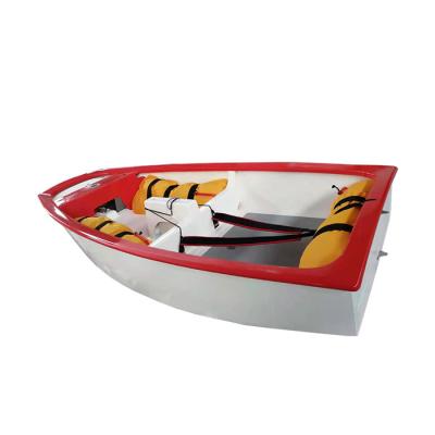 China Monohull Fiberglass Fiberglass New Arrival Kids Small Sailing Boat OP for sale