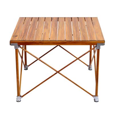 China Table-01 Light Weight Stable Folding Portable Alloy Aluminum Foldable Camping Outdoor Table For Wholesale for sale