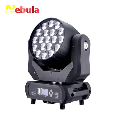 China Hotel Factory Supply 19x12w Moving Head Led Wash Zoom for sale