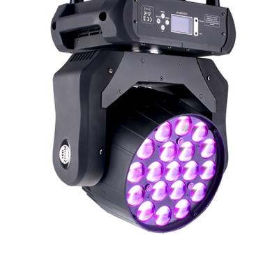 China Hotel Nebula 19x12w Zoom Led Wash Moving Head Light for sale