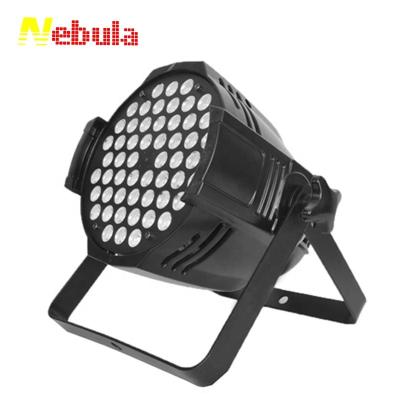 China Theme park china cheap par can showcase rgb 3 in 1 led par 54 3w light for sale