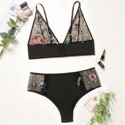 China 95% Polyester New Arrivals Black In 2022 Ladies Plus Size Lingerie Set Sexy Lingerie 4XL Women Lingeries for sale