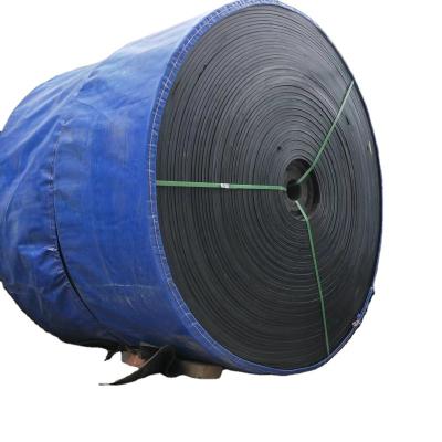 China Stone Belt Conveyor High Strength Nylon Rubber Belt For Mine for sale