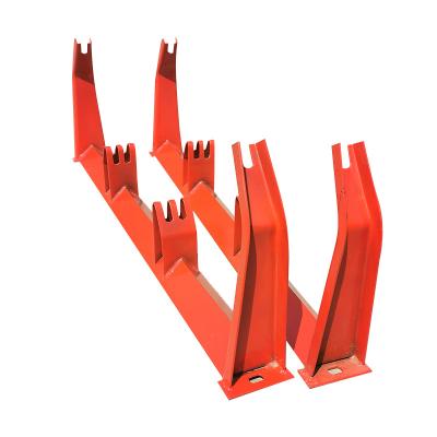 China High Quality Coal Mine Cement Conveyor Belt Roller Idler Bracket Frame Belt For Conveyor Roller for sale