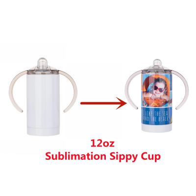 China OEM Viable Mug Sippy Cups Sublimation Sippy Mugs Tass Tazas Copo Fincan Tazas de Homefish for Toddlers Kids Bottle for sale