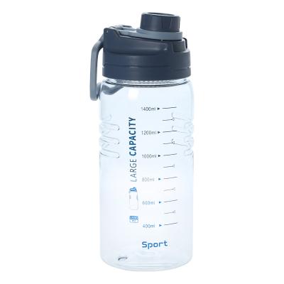 China Homefish OEM Clear 1500ml Cup PP Sustainable High Temperature Plastic Material Sport Travel Bottle With Strainer Water Bottle for sale