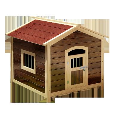 China 2021 New Launched Product Wooden Commercial Pet House Breathable Indoor Outdoors for sale