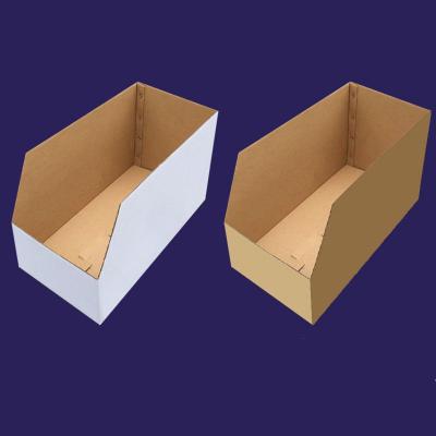 China Warehouse Recyclable Foldable Storage Box Corrugated Cardboard Paper Barrel for sale