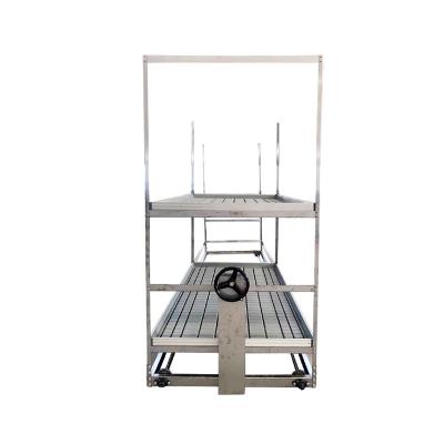 Китай 4 Wheels Greenhouse Rolling Benches With Wheel Lock And Hot Dip Galvanized Brackets продается