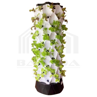 China 30L 6 8 10 12 Layer Hydroponic Growing System Tower Agriculture Vertical For Strawberry zu verkaufen