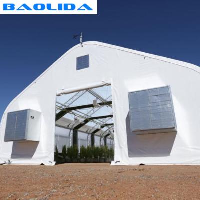 China Sides Ventilation Light Deprivation Greenhouse Hot Dip Galvanized for sale