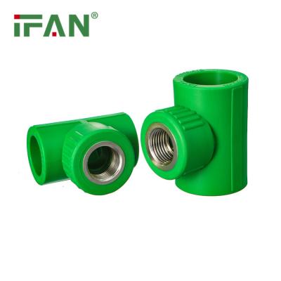 China Water Supply IFAN Free Sample PPR Stitch Plumbing Materials Polypropylene Fitting All Types PPR Pipe Fittings for sale