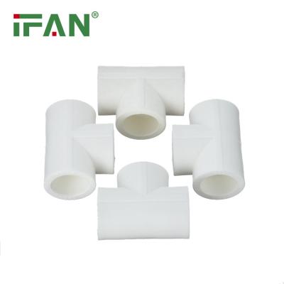 China Pipe Lines Connect High Quality Plastic PPR Tubing Fittings Female Thread PPR Tee From IFAN China for sale