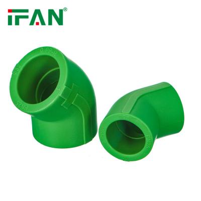 China IFAN Water System Hot Sale Green Color PPR Pipe Fittings 1/2