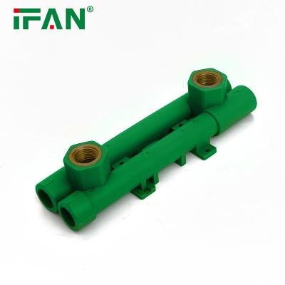 China Pipe Lines Connect IFANPLUS China High Level Factory Wholesale PPR Fittings For Exchange Hot Cold Water for sale