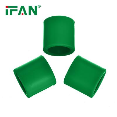 China Pipe Lines Connect IFANPLUS Advanced German Technology PPR Plumbing Fittings Green Color Peer Fitting for sale