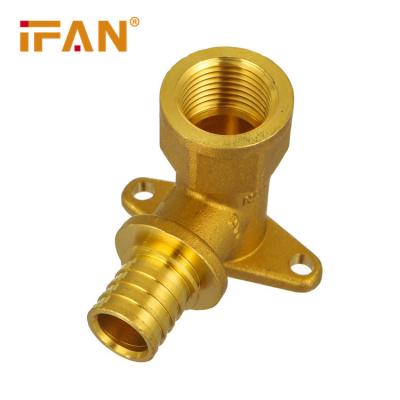 China IFAN Factory PEX Fitting16-32mm Pn25 Professional Manufacturer Press Fittings Brass Press Fitting Equal for sale