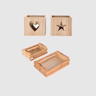 China High Quality Antique Rectangle Imitation Wooden Box Small Wooden Boxes For Crafts for sale