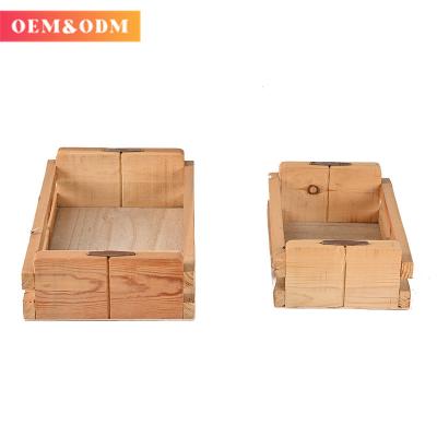 China China Factory Free Sample High Quality Custom Natural Wooden Box for sale