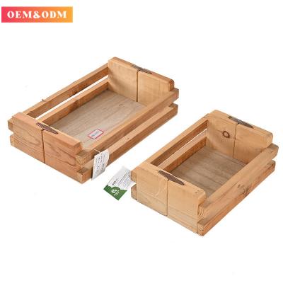 China China Factory Price Custom Small Gift Wooden Storage Rack Box For Home for sale