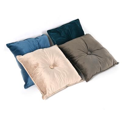 China Insecticide Treated Hot Sale Soft Woven Cotton Square Sofa Cushion Pillow for sale