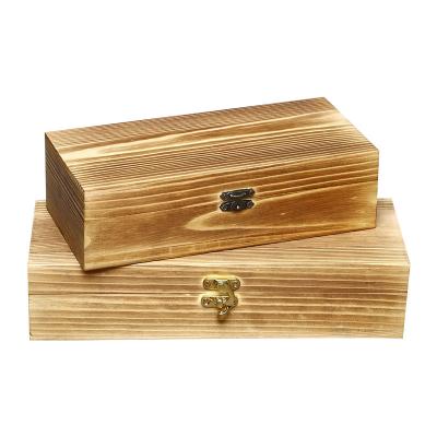 China Good quality viable hot sale custom wooden storage box with lid for sale