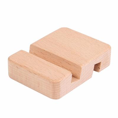 China Portable Wooden Fashion Bracket Small Handwork Mobile Phone Cell Phone Holder for sale