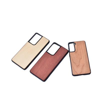 China Custom Handwork Cell Phone Accessories Case Eco-Friendly Shockproof Wooden Cell Phone Case for sale