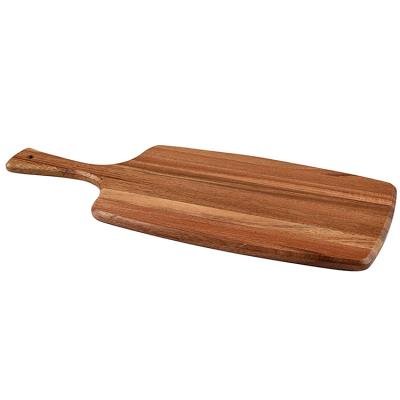 China Sustainable Wooden Brown Rectangle Accept Customization Handwork Wooden Cutting Board Custom Kitchen for sale