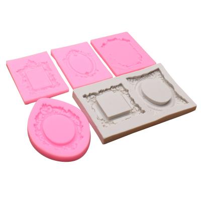 China DIY Disposable Handmade Soap Making, Roll, Bread, 6 Cavity Silicone Baking Molds Cake Decorating Molds for sale