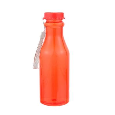 China Sustainable Bulk Outdoor Portable Wide Mouth Sports Bottle Food Grade 500ml Water Plastic Bottles With Lids for sale