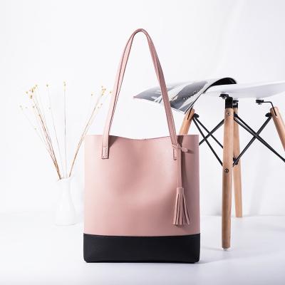 China Water Resistant Customization Rose PU Leather Tote Bag For Girls Satchel Teen Shoulder Bag For Women Travel Shipping for sale