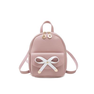 China Waterproof 2022 PU leather luxury mini women bags ladies fashion women bags wholesale woman design backpack school bag for sale