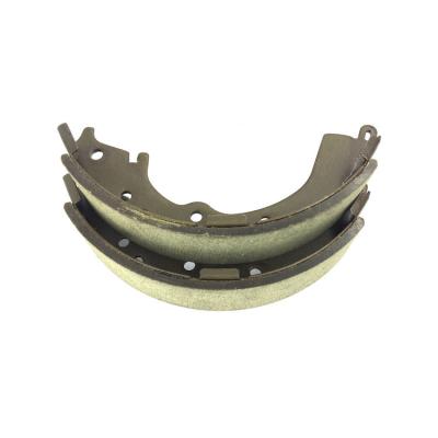 China Auto spare parts brake pad brake shoe for sale, ceramic rear parking brake shoe with new formulation for sale