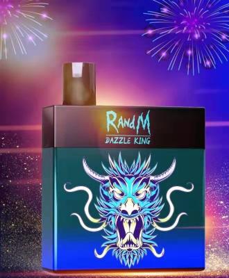 China Original RandM Dazzle King 12 Flavors Disposable Vape Pen 1100mAh 8ml 3000 Puffs Vape Pod for sale