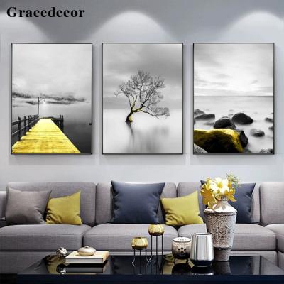 China Environmentally Friendly Wall Art Print Paintings Custom Pop Work Landscape for sale