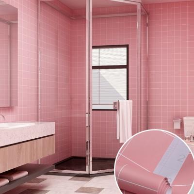 China European 3d Tile Stickers Geometric Design Adhesive Patterns Wallpaper Removable Wall Stickers For Kitchen Bathroom for sale