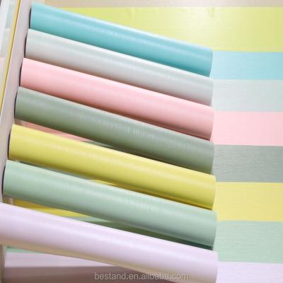 China China Factory Washable Cheap Solid Color PVC Film For Wall Panel Laminate Film For MDF Board Vacuum Press Film For Furniture for sale