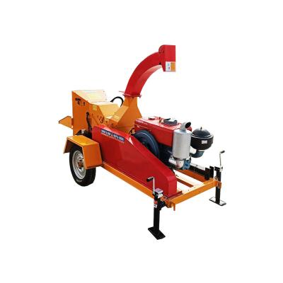 China Crushing Wood Into Small Chips Diesel Engine Drum Branch Crusher Organic Fertilizer Wood Chipper Branch Shredder for sale