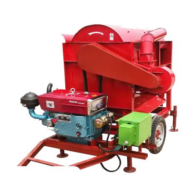 China Hot sale soybean diesel engine rice thresher multifunctional rice wheat paddy thresher machine for sale