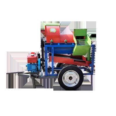 China Diesel Portable Corn Peeler Sheller Sorghum Soybean Sorghum Stripping Maize Shelling Thresher Machine for sale