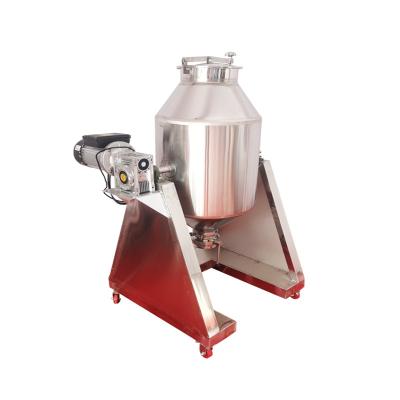 China Powder Small Industrial Mixers Mute Motor No Noise 304 Stainless Steel Material Dry Power Or Liquid Mixer Machine for sale