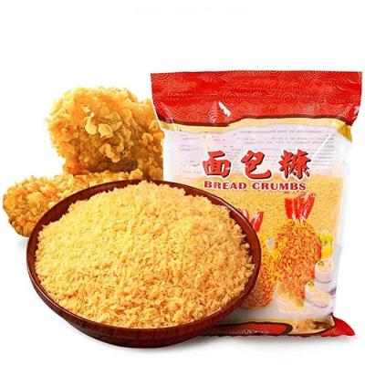 China Pan rallado secado Panko amarillo 4 - 5m m para los alimentos fritos en venta