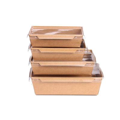 China Custom Wholesale Recycled Materials Food Grade Kraft Paper Packaging Box With Lid for sale