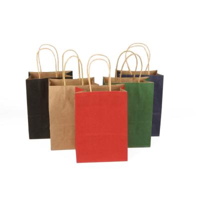 China Recyclable Customize Design Personalized Fancy Kraft Paper Shopping Bag With Handle for sale