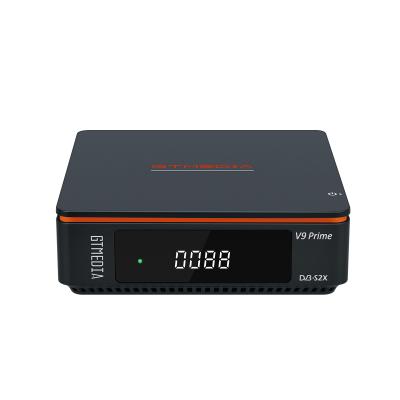 China Upgrade FTA GTmedia v9 Main Upgrade Satellite Receiver Main HEVC 10 Profiles, AVS+ V9, VCM/ACM/Multi-stream/T2-MI Support for sale