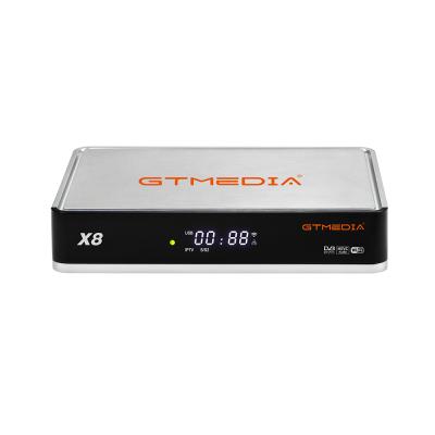 China ABS+metal GTmedia X8 New Design DVB S/S2/S2X Satellite Receiver Scart Connect Support AutoBiss Multi-Stream for sale